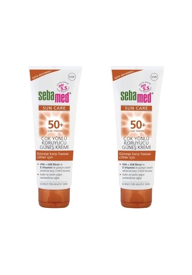 Sebamed Sun Koruyucu Güneş Kremi SPF 50 75 ml X2