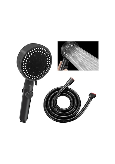 Banyo Keyfi İçin 5 Fonksiyonlu Duş Başlığı Seti Diğer