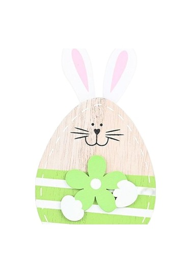 Trendooze Paskalya Tavşanı Süs Koleksiyonu 17cmx7cm, Unik Sanat Tasarımları 17cmx7cm