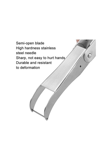 Cbtx 304 Paslanmaz Çelik Döner Karpuz Kesici - Meyve Bölücü Aleti Gümüş