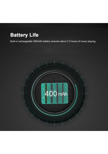 Xindoker "mini Taşınabilir Bluetooth Hoparlör - Tws Bağlantılı, Mikrofonlu, 5.0 Bt, 10m Menzil, 2.5 Saat Çalma Süresi"