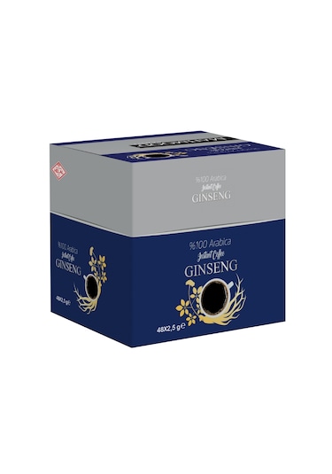 Mahmood Coffee Arabica Ginseng Aromalı Çözünebilir Granül Kahve 48 x 2.5 G