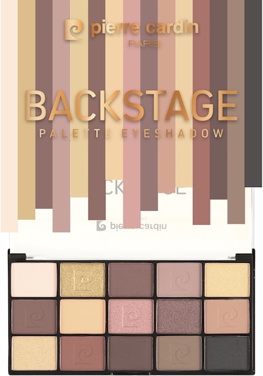 Pierre Cardin Backstage Nude Eyeshadow Palette - Far Paleti- 15 Li 0