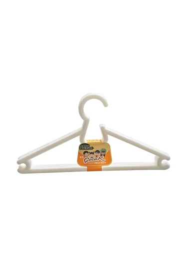 Decobella Green Leaves 6'lı Çocuk Elbise Askısı