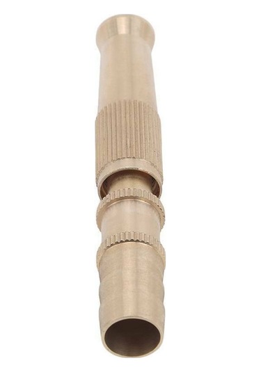 Besthome1 Pirinç Yüksek Basınçlı Hortum Nozulu - 5/8 Bağlantılı, Ayarlanabilir Püskürtme Modları, Güçlü Su Akışı, Uzun Ömür