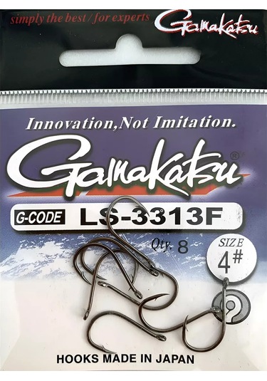 Krucok Rybolovnyj Gamakatsu Ls 3313 No. 4 Sazan Kancaları. Japonistan 225765403