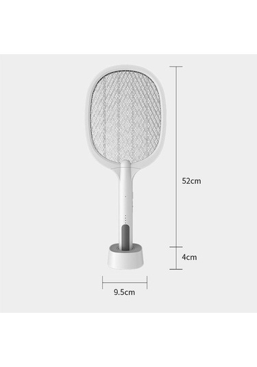 Vkemall İç Ve Dış Mekan Usb Şarjlı Sessiz İki Fonksiyonlu Vampir+lamba Beyaz Sinek Ve Mus Musu Kovucu