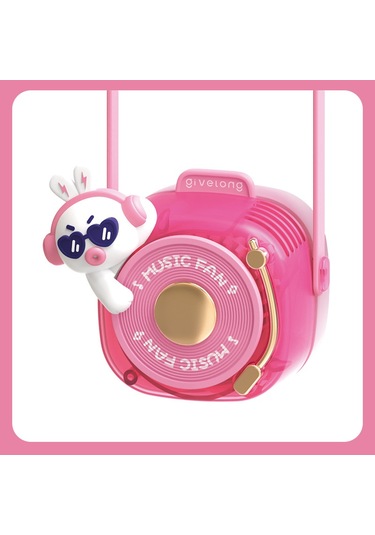 Lyon Şapka Yapraksızlı Oyun Fan Taşın Mini Fan - Mavi