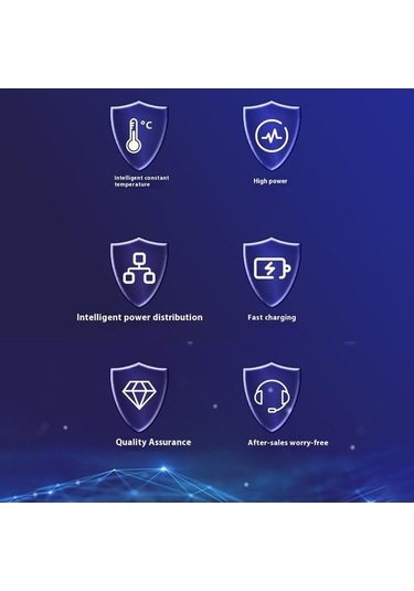 Tongxida 818pd Qc3.0 Pd 20w Hızlı Şarj İstasyonu, 5 Usb + 1 Type-c, Beyaz, Telefon Ve Tablet İçin Beyaz