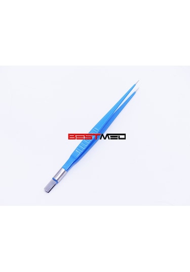 Koter Cihazı Bipolar Düz Penset 19 Cm x 1 Mm Bipolar Penset