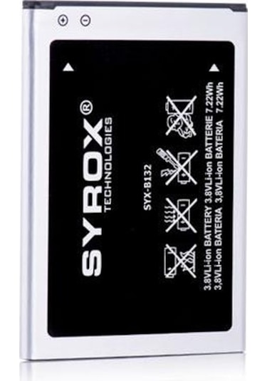 Syrox Samsung Uyumlu S4 Mini / İ9190 Batarya B132