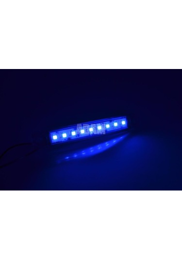 10 Adet Mavi Parmak Lamba 9 Led Su Geçirmez 12v 24v Emir
