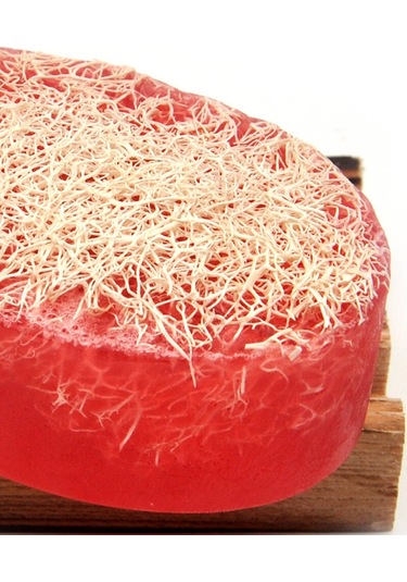 Kabak Lifli El Yapımı Doğal Kantaron Yağı Sabunu 120 G x 3 Adet