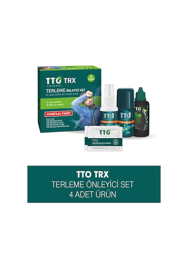 Tto Trx Terleme Önleyici Set 4'lü