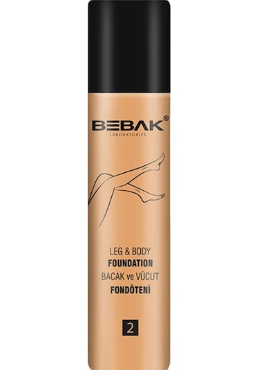 Bebak Bacak ve Vücut Fondöteni No:2 Medium 75 ML