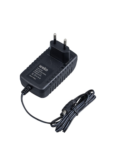 Weko 21 Volt - 1 Amper 5.5 2.5 Uçlu Priz Tipi Adaptör