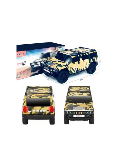 Wster WS-590 Araba Görünümlü Bluetooth Hoparlör