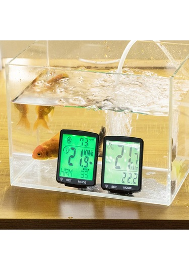 Ranyeek Ya100-a Bisiklet Hız Göstergesi: 2.8 İnç Büyük Ekran, Kablosuz, Su Geçirmez, Led Aydınlatmalı, Beyaz Kasa Beyaz