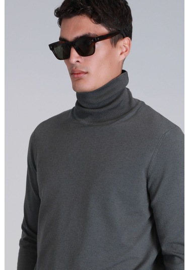 Lufian Soıl Erkek Kazak Haki Haki 112090126100630 Haki