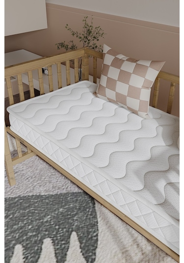 Argimo Alba 10 Cm Sünger Bebek Beşik Park Yatağı 60x120