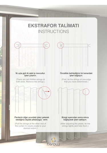 Br Favolli Kadife Dokulu Keten Rengi Ada Fon Perde Ekstrafor Büzgülü Dream Series Keten