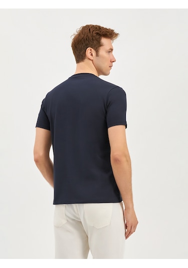 Karaca Erkek Modern Fıt Tişört-lacivert 11.25s.06.623 Lacivert