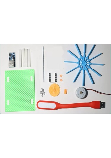 Ece Hidroelektrik Jeneratör Deney Seti Güç Aktarımı Enerji Dönüşümü Demonte