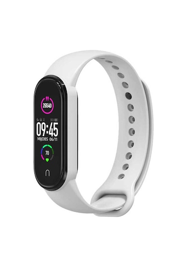 Xiaomi Mi Band 6 Uyumlu Klasik Prl Kordon No14