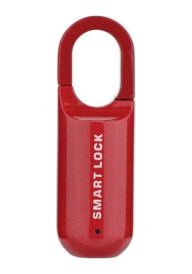 Createtech Taşınabilir Su Geçirmez Biyometrik Parmak Kilidi Mq-1017 Akıllı Kilit İzi Geçirmez