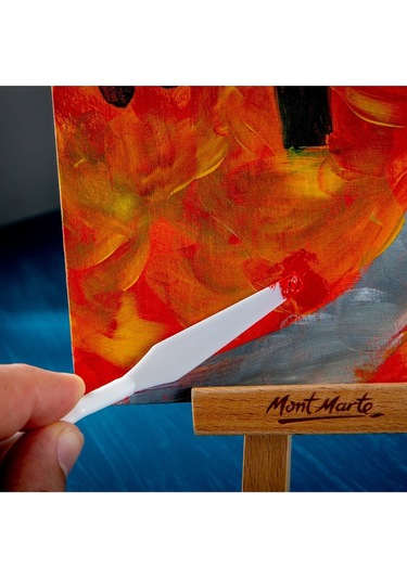 Mm Plastik Spatula Seti Discovery 5li Açık Kahverengi