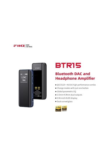 Fiio Btr15 Hi-res Ses Hıfı Bluetooth Dac