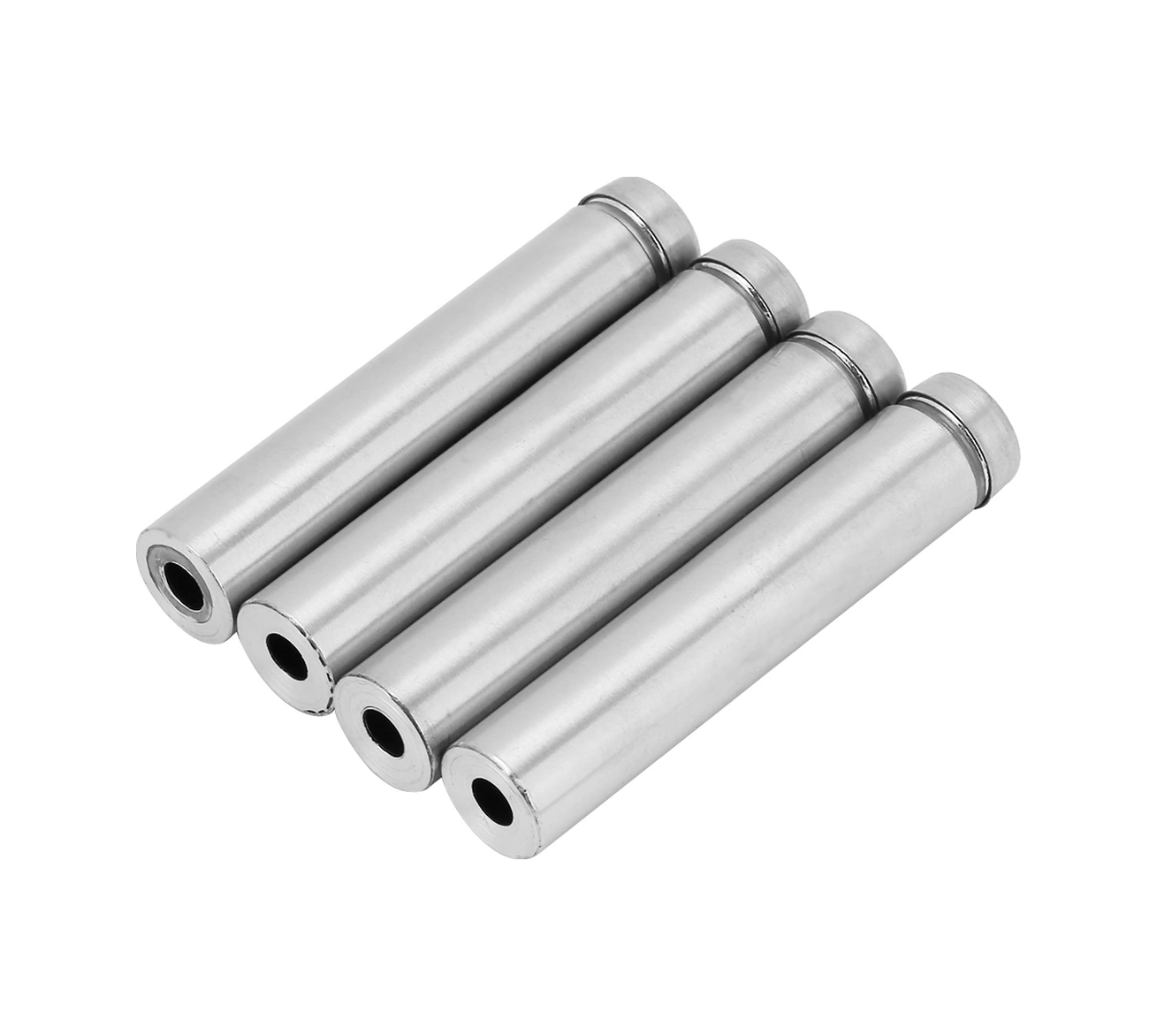 Yaleker 4 Adet Paslanmaz Çelik Cam Sabitleyici 12 80mm - Duvar Dekorasyonu, Kolay Kurulum, Dayanıklı Ve Paslanmaz Diğer