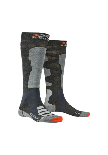 X-bıonıc X-socks Silk Merino 4.0 Kayak Çorabı 6190 Antrasit