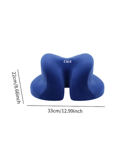 Suntek Yüz Beşiği Aşağı Yastık Çıkarılabilir Ev Masaj Mavi
