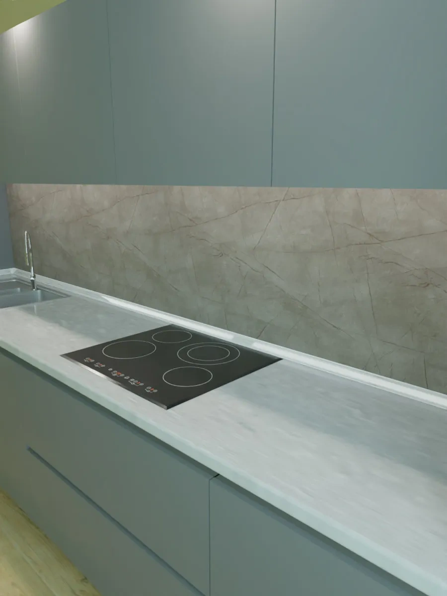 Steindorf Ev İçin Plastik Mutfak Önlüğü 3000x600 Mm 164768051