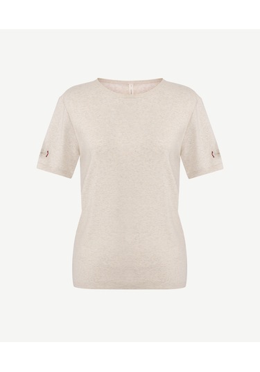 Yargıcı Nakış Detaylı Triko 25kktr2008x 027 Bej