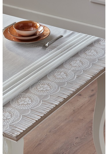 Cozy Masa Örtüsü 145x240cm - Beyaz