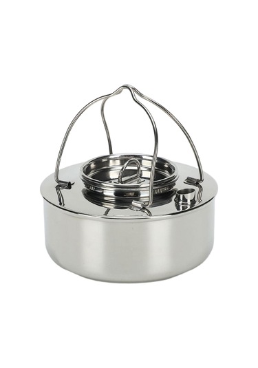 Suntek Kamp Su Isıtıcısı Çaydanlık Kamp Tencere Açık Rv Gri