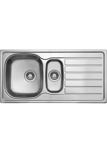 Ukinox Hypnos 100 1.5 Gözlü T.Üstü Sağ Damlalıklı Mutfak Eviyesi