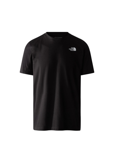 The North Face M Foundation Graphic Tee S/s - Eu Erkek T-shirt-28117-siyah Siyah