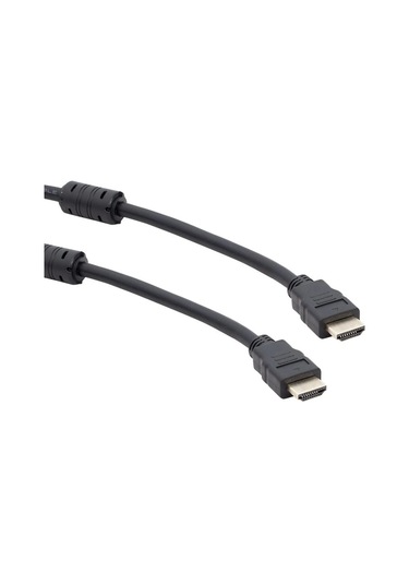 Plastik Düz Siyah 5 Metre Poşetli Hdmı Kablo