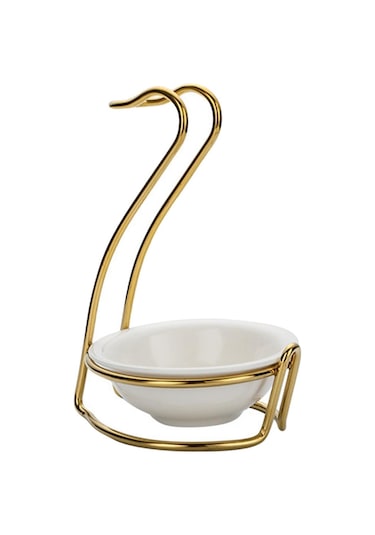 Suntek Ayakta Yemek Dinlenme Restoran Mutfak Hotpot Restoran Kuğu Şekli Altın