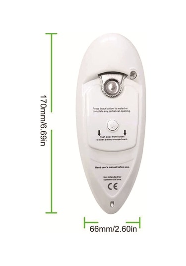 Konesam Çok Fonksiyonlu Elektrikli Kutu Açıcı, Farklı Boyutlardaki Şişeler Ve Konserveler İçin Ev Ve Bahçe Mutfak Aleti Kırmızı + 8 Harfli Renkli Kutuda Diğer