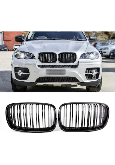 Bmw X5 E70 Ön Panjur Izgara Böbrek Mx5 2007 / 2011