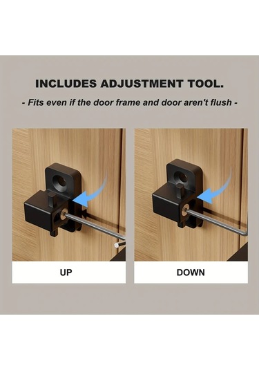 Willowhaven Silvery 3 Haneli Kombinasyonlu Ayarlanabilir Kilit Ve Sürgü Anahtarsız Giriş Garaj Dolap