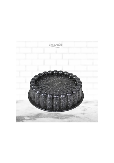 Haschef Safir Tart Kalıbı 26 Cm Siyah