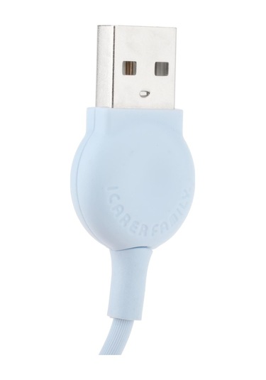 Suntek Mikro USB 1 M Type C Hızlı Şarj Kablosu Mavi