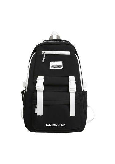 Moda Ve Şık Büyük Kapasiteli Unisex Sırt Çantası, Seyahat Ve Günlük Kullanım İçin Ergonomik Tasarım, Ortaokul Ve Lise Öğrencilerine Uygun Dayanıklı Okul Çantası, Bilgisayar Taşıma Özellikli Siyah Moda Ve Şık Büyük Kapasiteli Unisex Sırt Çantası, Seyahat Ve Günlük Kullanım İçin Ergonomik Tasarım, Ortaokul Ve Lise Öğrencilerine Uygun Dayanıklı Okul Çantası, Bilgisayar Taşıma Özellikli Siyah