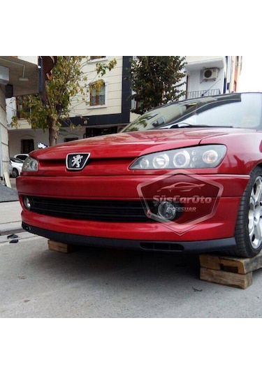 Peugeot 306 1993-2002 Uyumlu Üniversal Laguna Lip Esnek Ön Lip 2 Parça Tampon Altı Dil Karlık Ön Ek 00 Şüscaroto Aksesuar