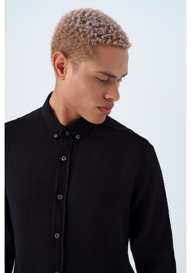 Loft Erkek Gömlek Siyah